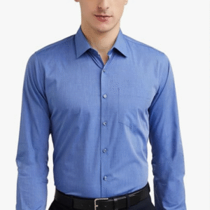 Blue Full Sleeves Formal Shirt